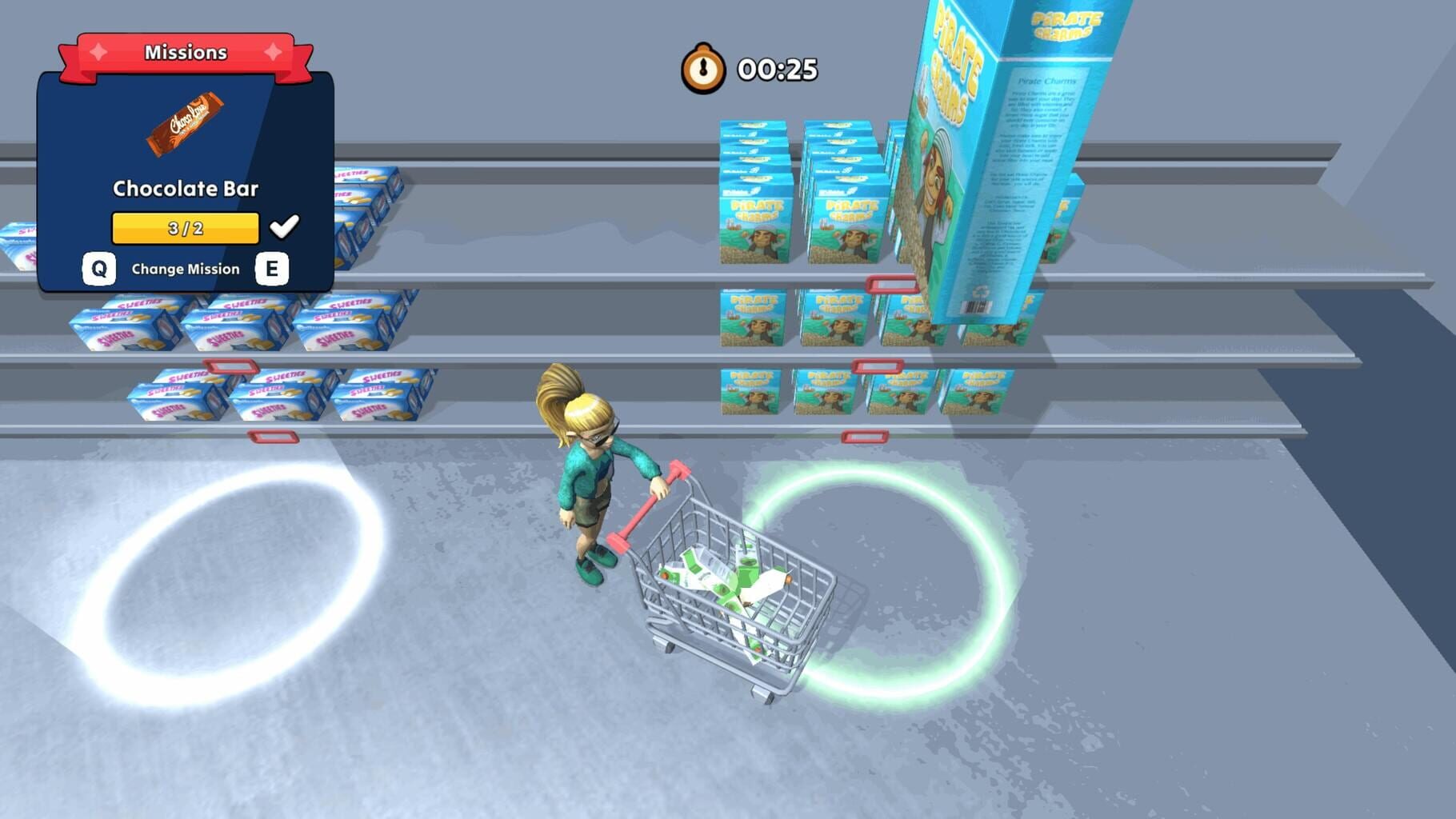 Captura de pantalla - Supermarket Shopping Simulator