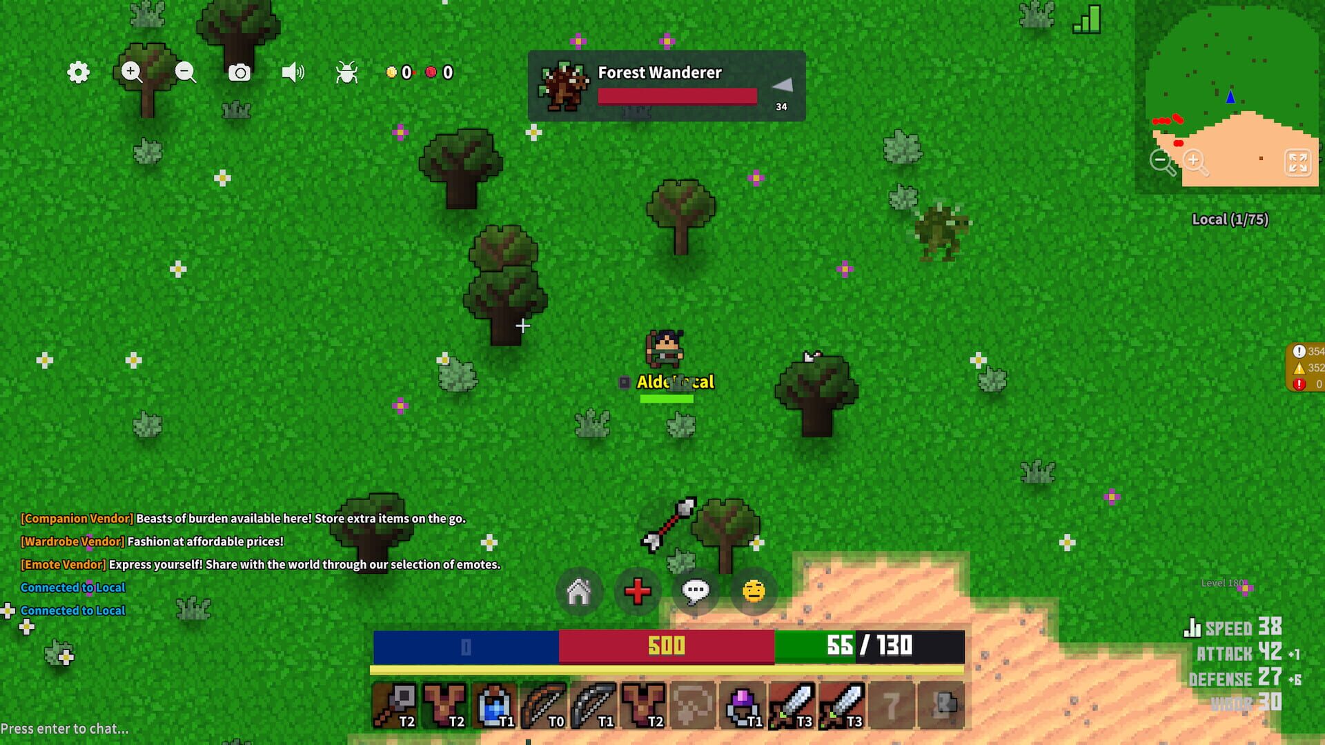 Alien Garden - Screenshot