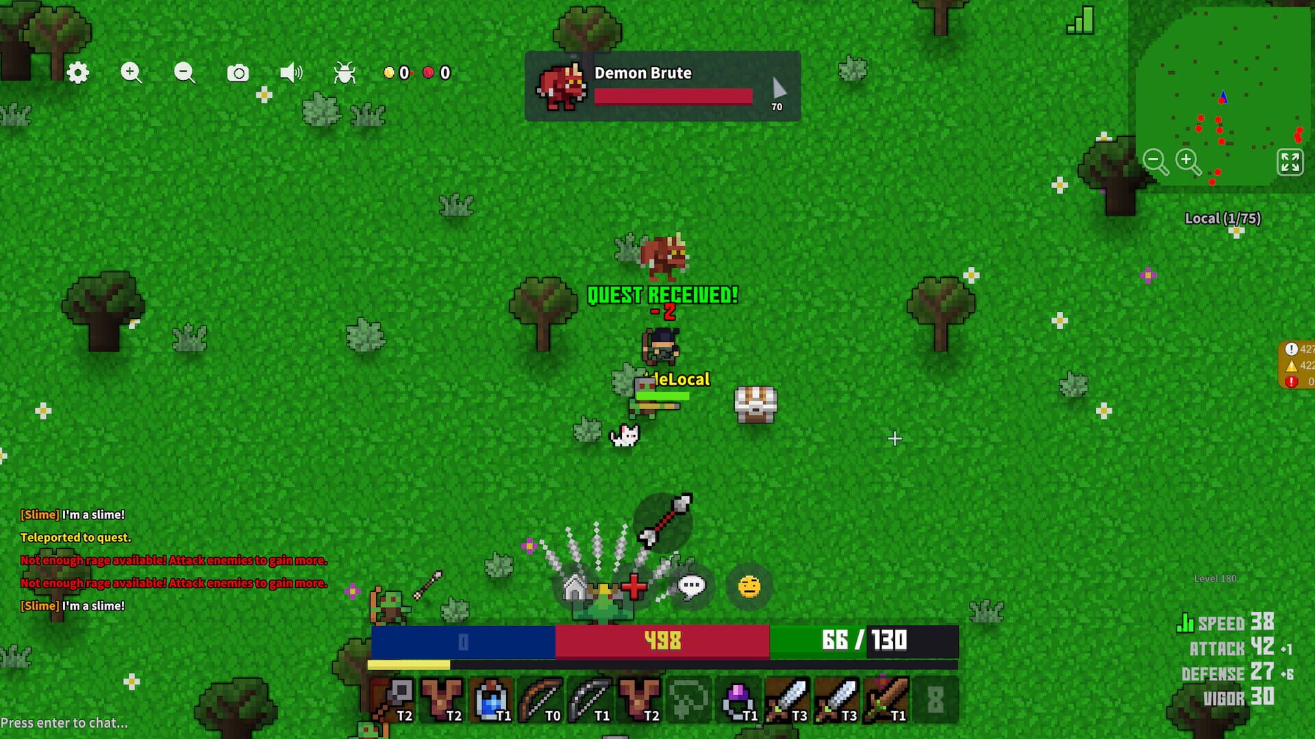 Alien Garden - Screenshot
