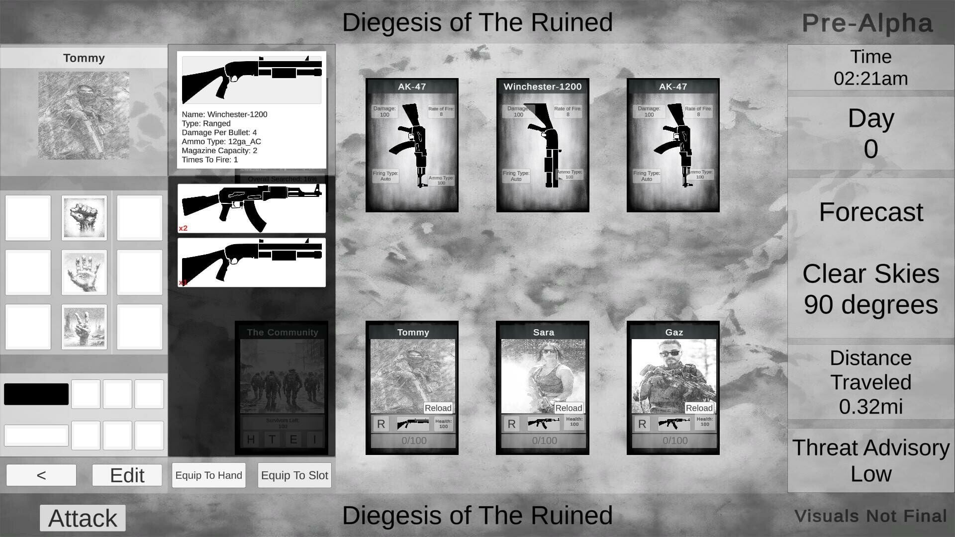Diegesis of The Ruined - Screenshot