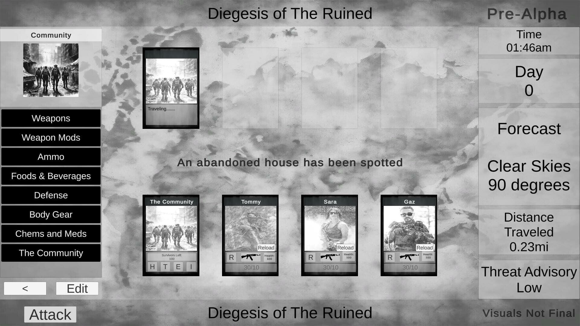 Diegesis of The Ruined - Screenshot