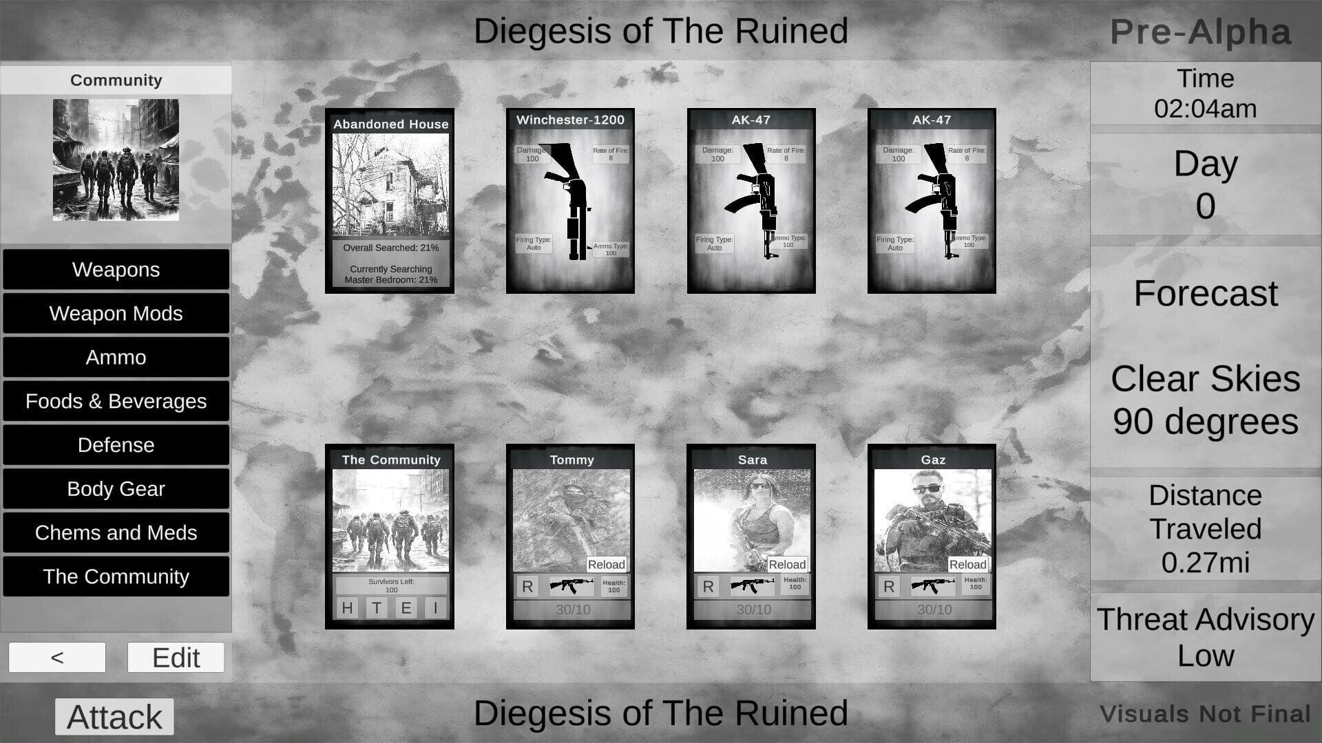 Diegesis of The Ruined - Screenshot