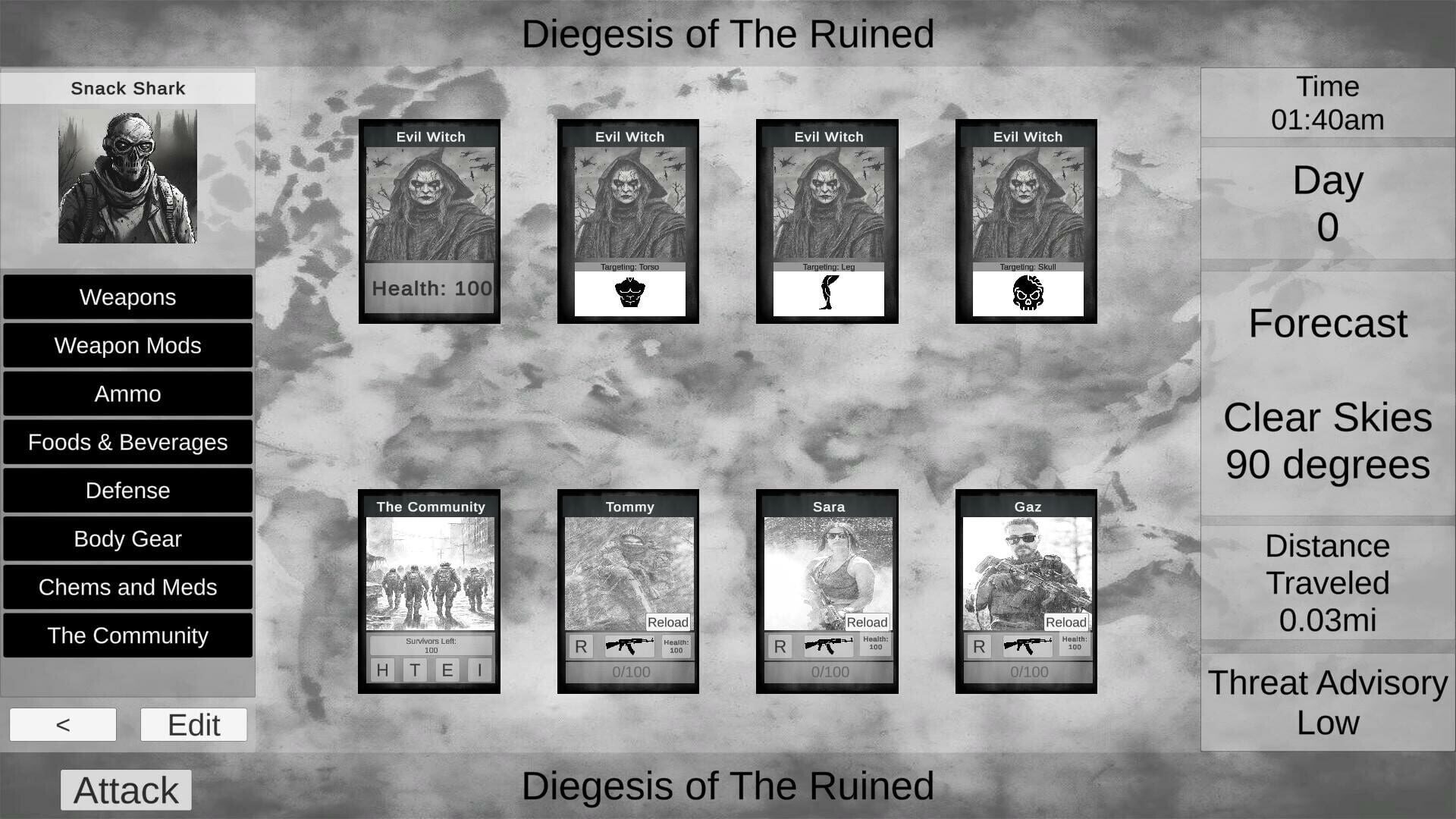 Diegesis of The Ruined - Screenshot