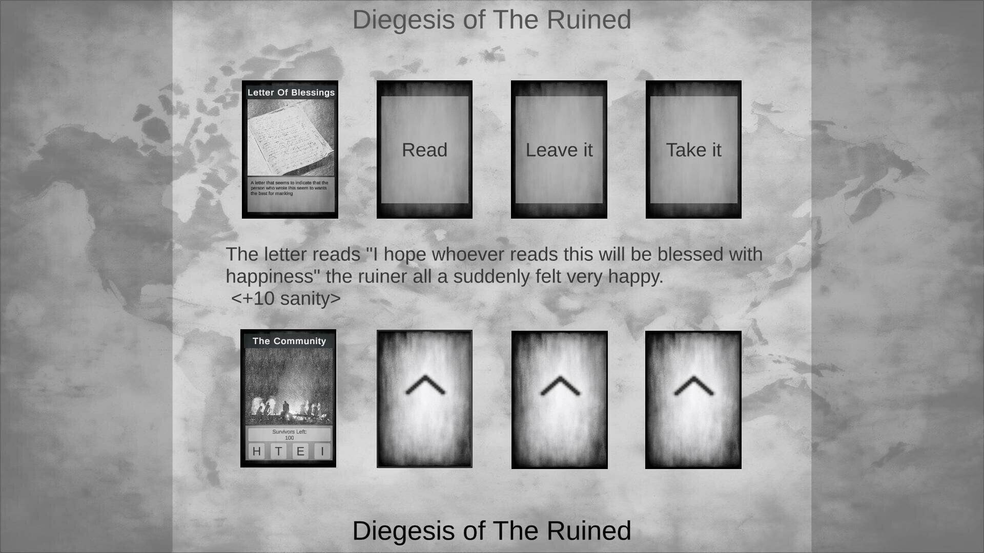 Diegesis of The Ruined - Screenshot
