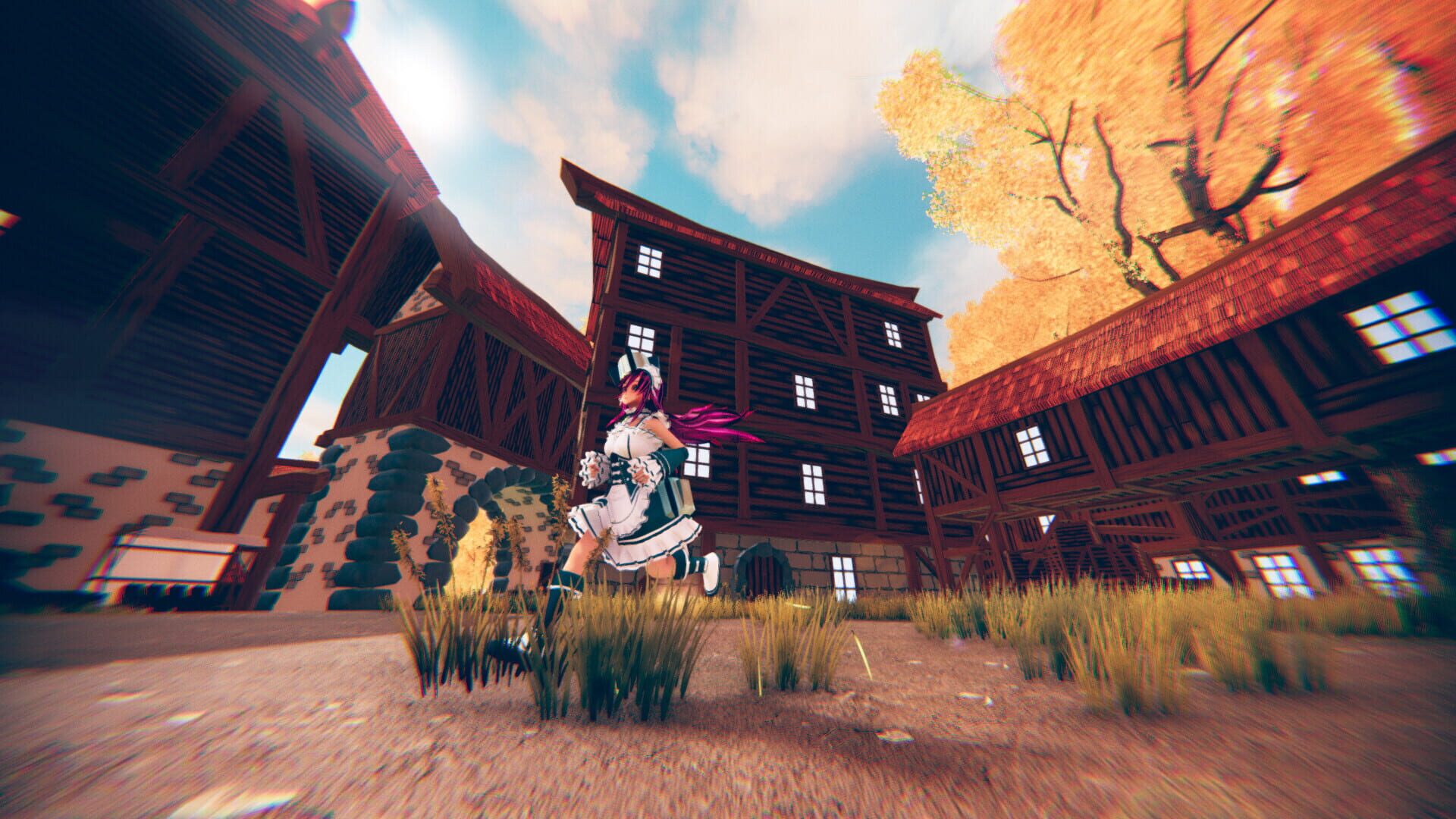 Trianga's Project: Battle Splash 2.0 - Pentaga Maid Outfit #1 - Screenshot