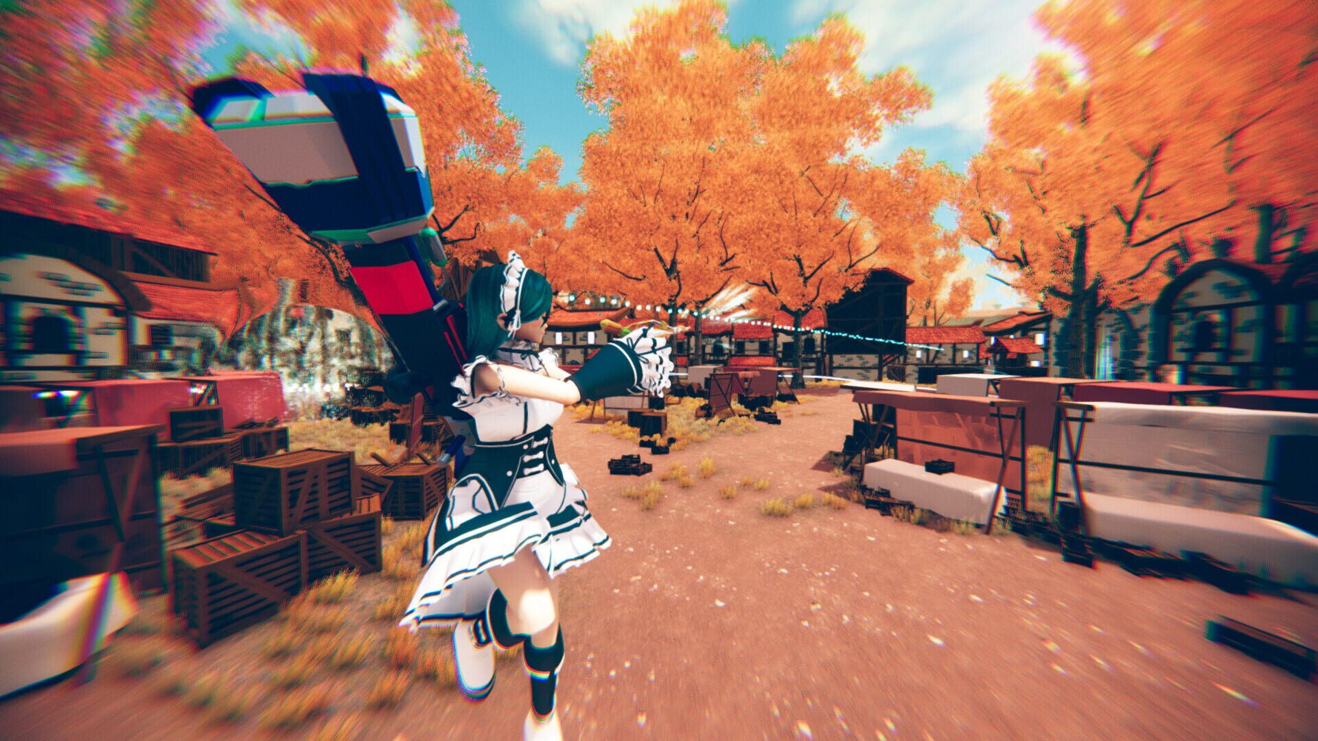 Trianga's Project: Battle Splash 2.0 - Temiko Maid Outfit #1 - Screenshot