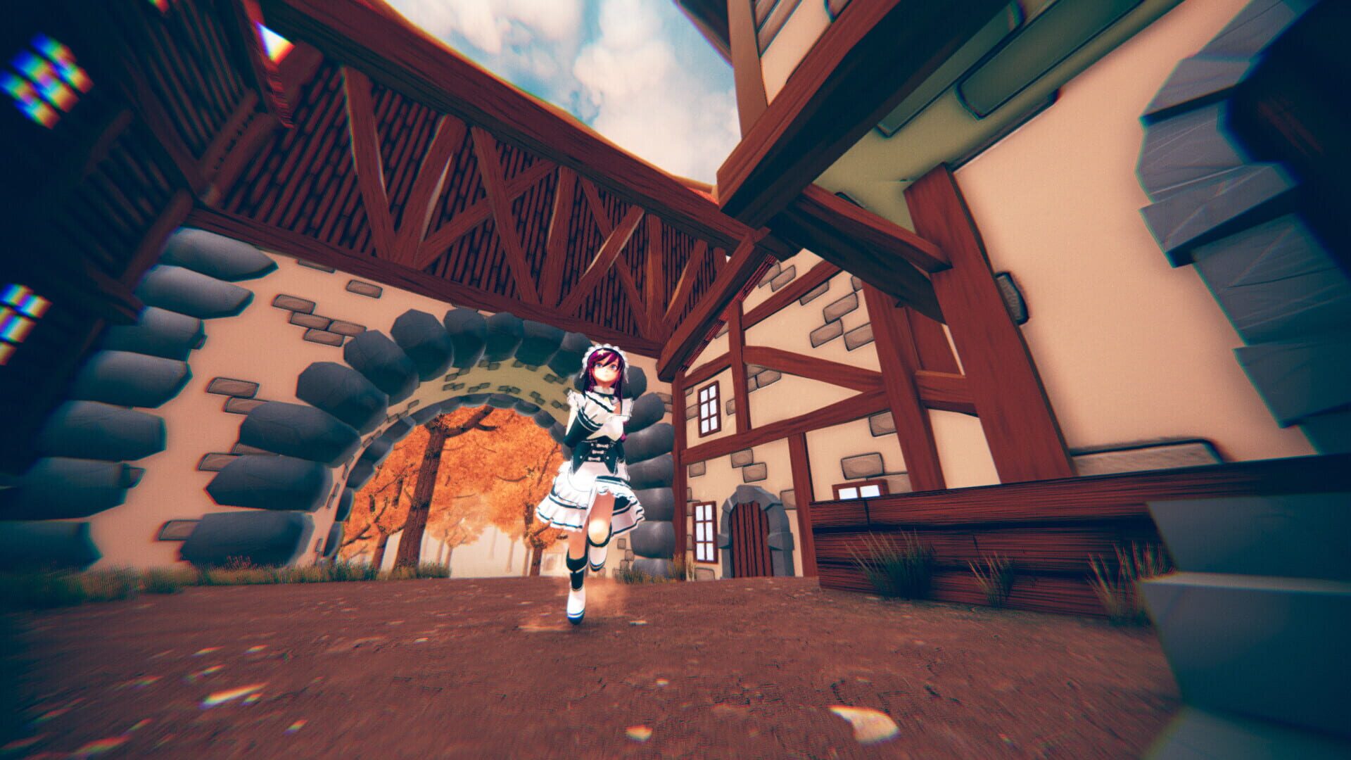 Trianga's Project: Battle Splash 2.0 - Pentaga Maid Outfit #1 - Screenshot