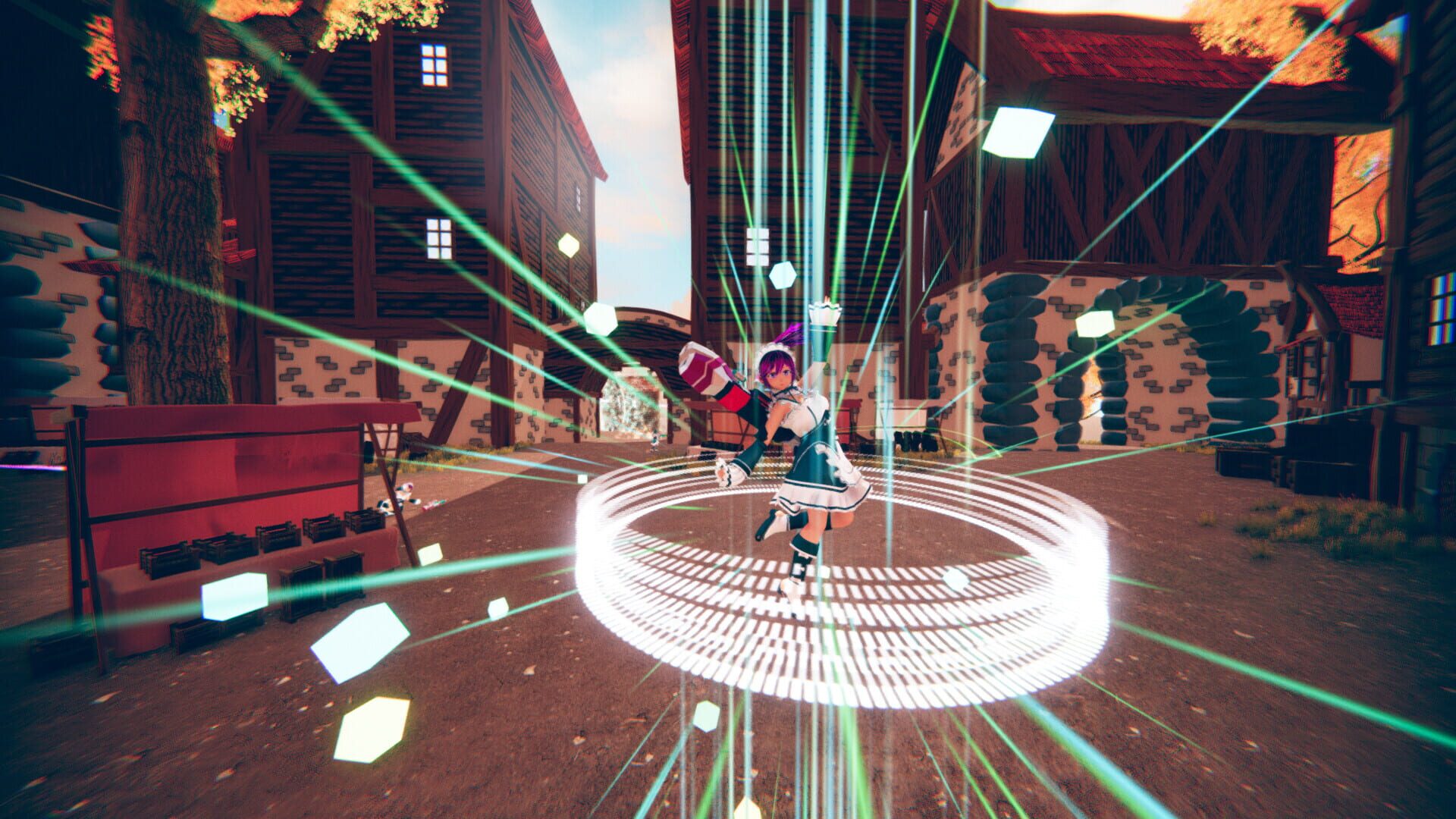Trianga's Project: Battle Splash 2.0 - Trianga Maid Outfit #1 - Screenshot