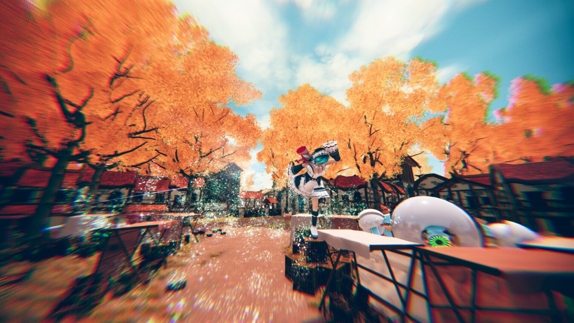 Trianga's Project: Battle Splash 2.0 - Temiko Maid Outfit #1 - Screenshot