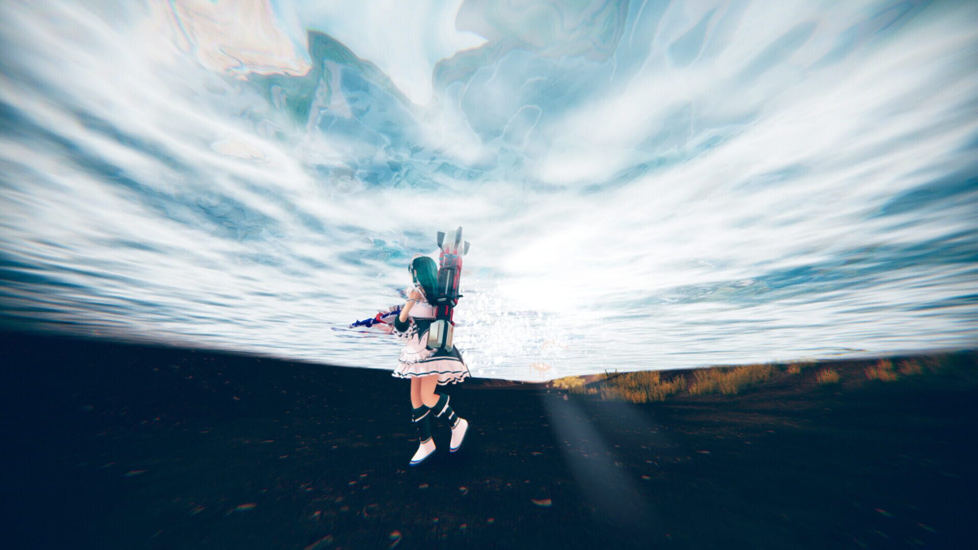 Trianga's Project: Battle Splash 2.0 - Temiko Maid Outfit #1 - Screenshot