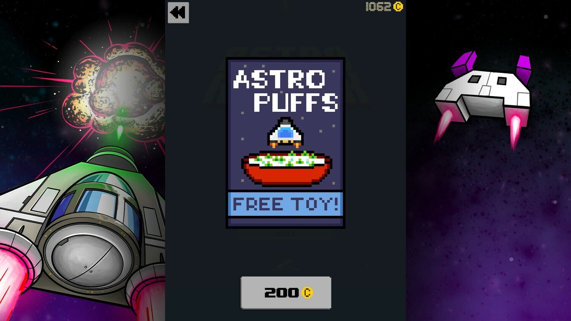 Astro Attack - Screenshot