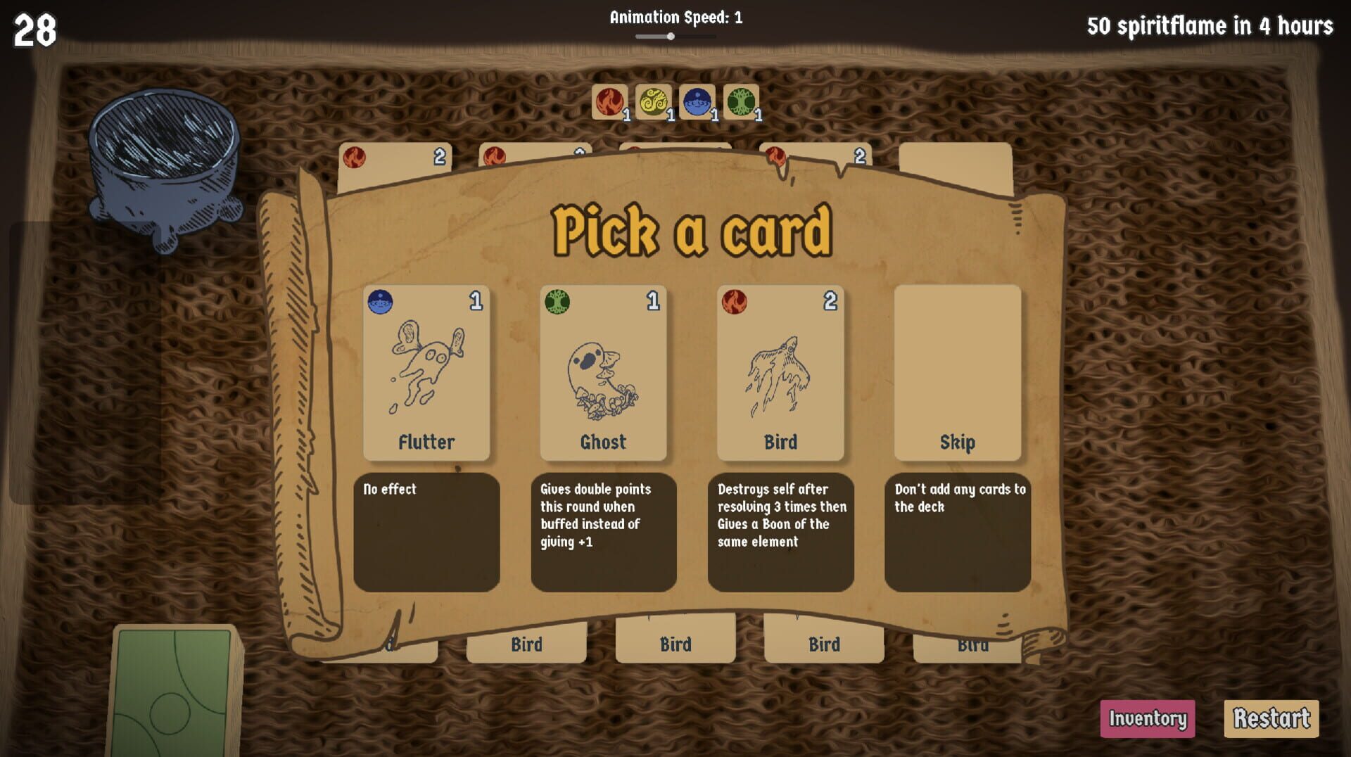 Hand of Seasons - Screenshot