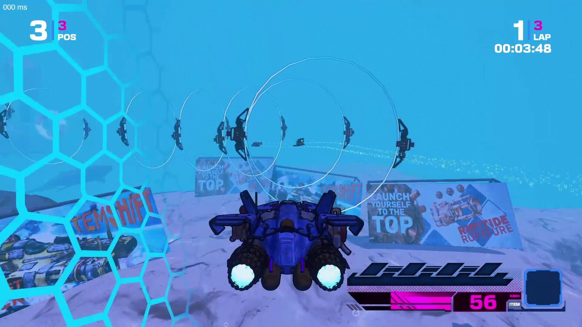 AquaBlitz: Alien Racer - Screenshot