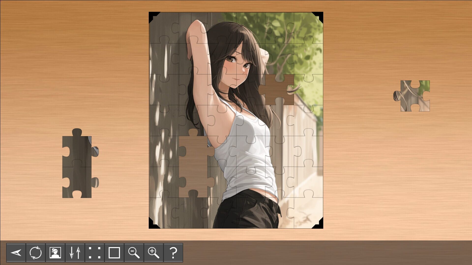 Anime Girl Puzzles: Kohana - Screenshot
