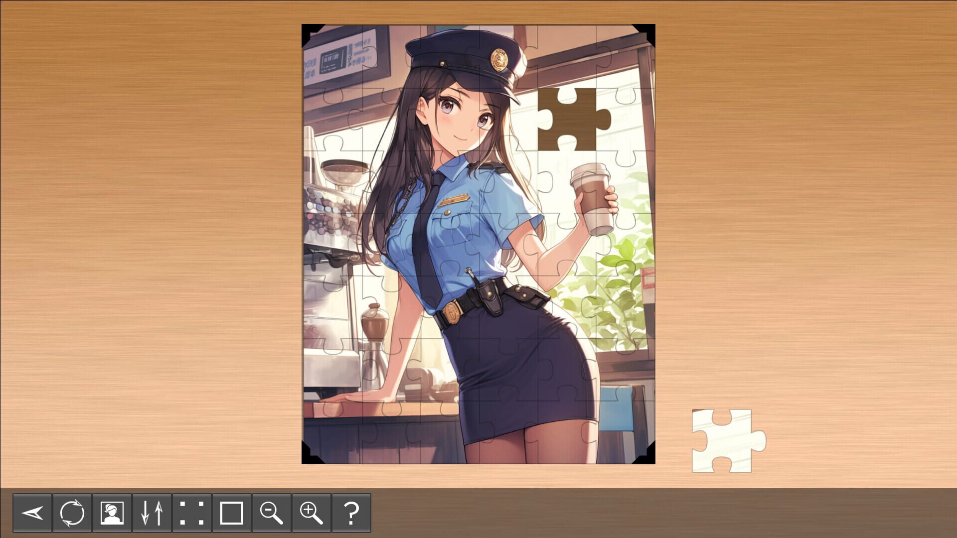 Anime Girl Puzzles: Kohana - Screenshot