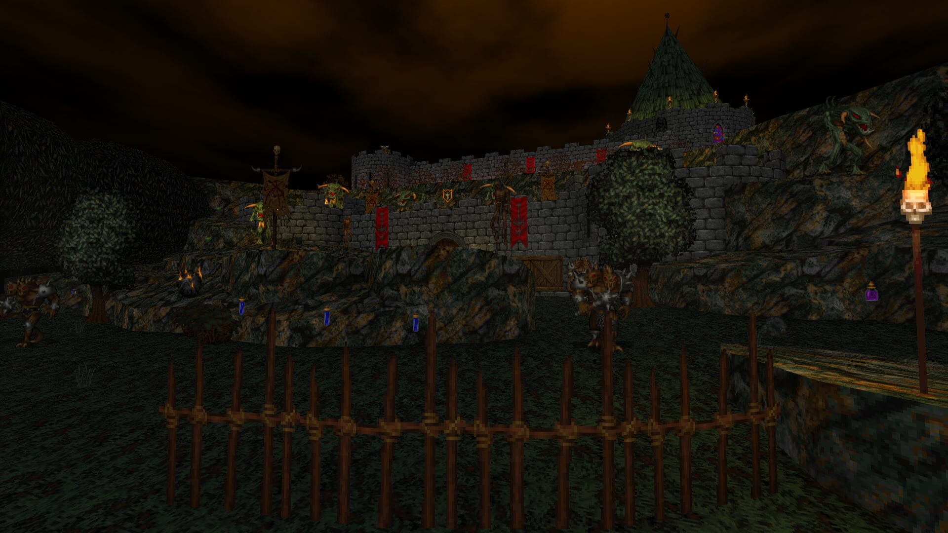 Hexen: Veil of Darkness - Screenshot