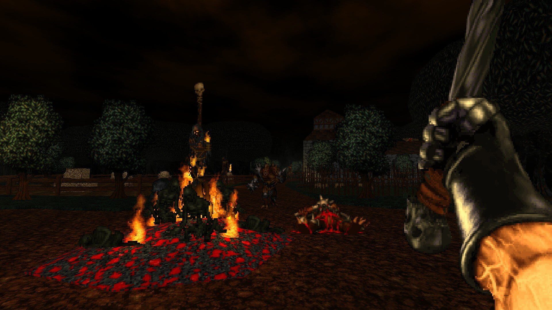 Hexen: Veil of Darkness - Screenshot