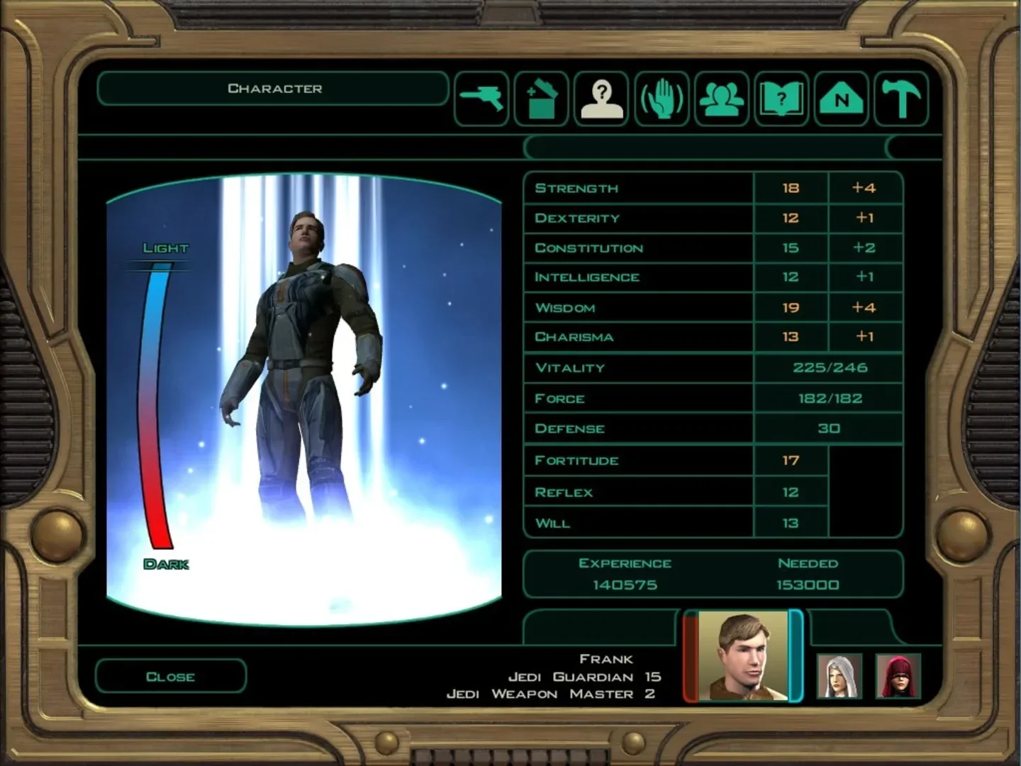 Captura de pantalla - Star Wars: Knights of the Old Republic II - The Sith Lords