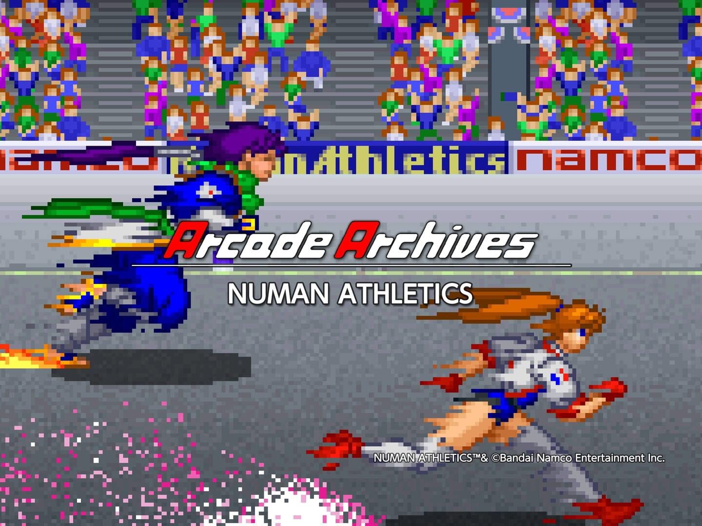 Captura de pantalla - Arcade Archives: Numan Athletics