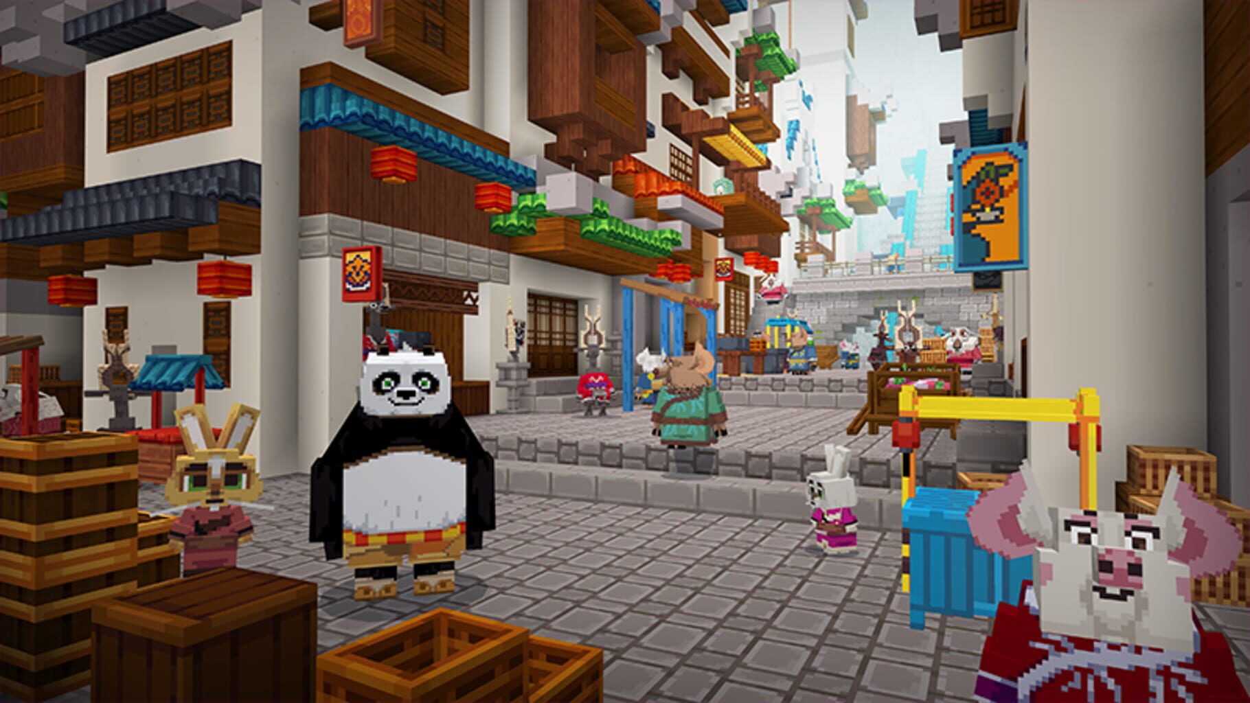 Captura de pantalla - Minecraft: Kung Fu Panda