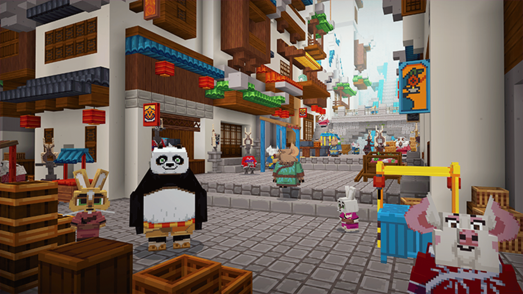 Minecraft: Kung Fu Panda screenshot