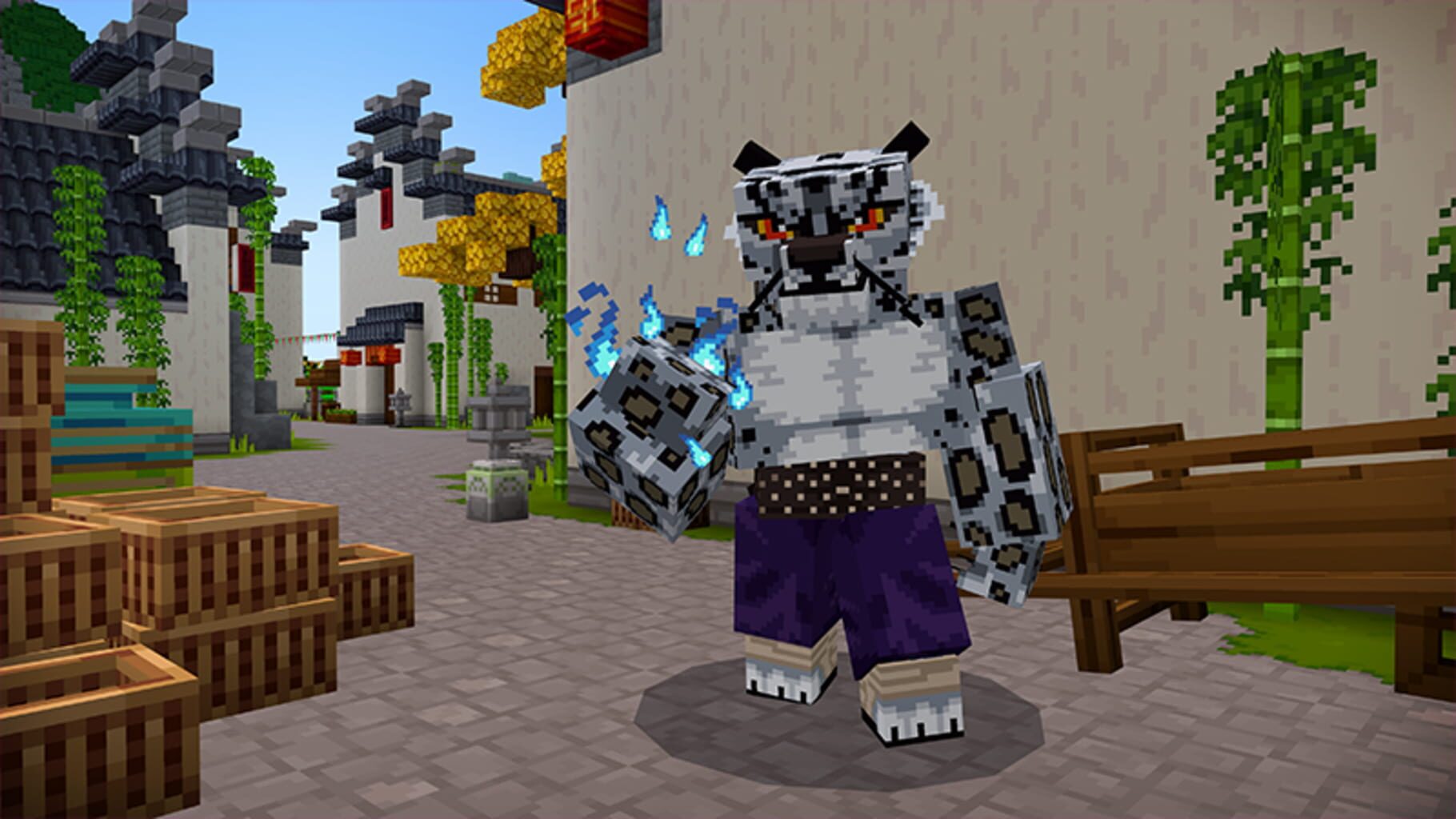 Captura de pantalla - Minecraft: Kung Fu Panda