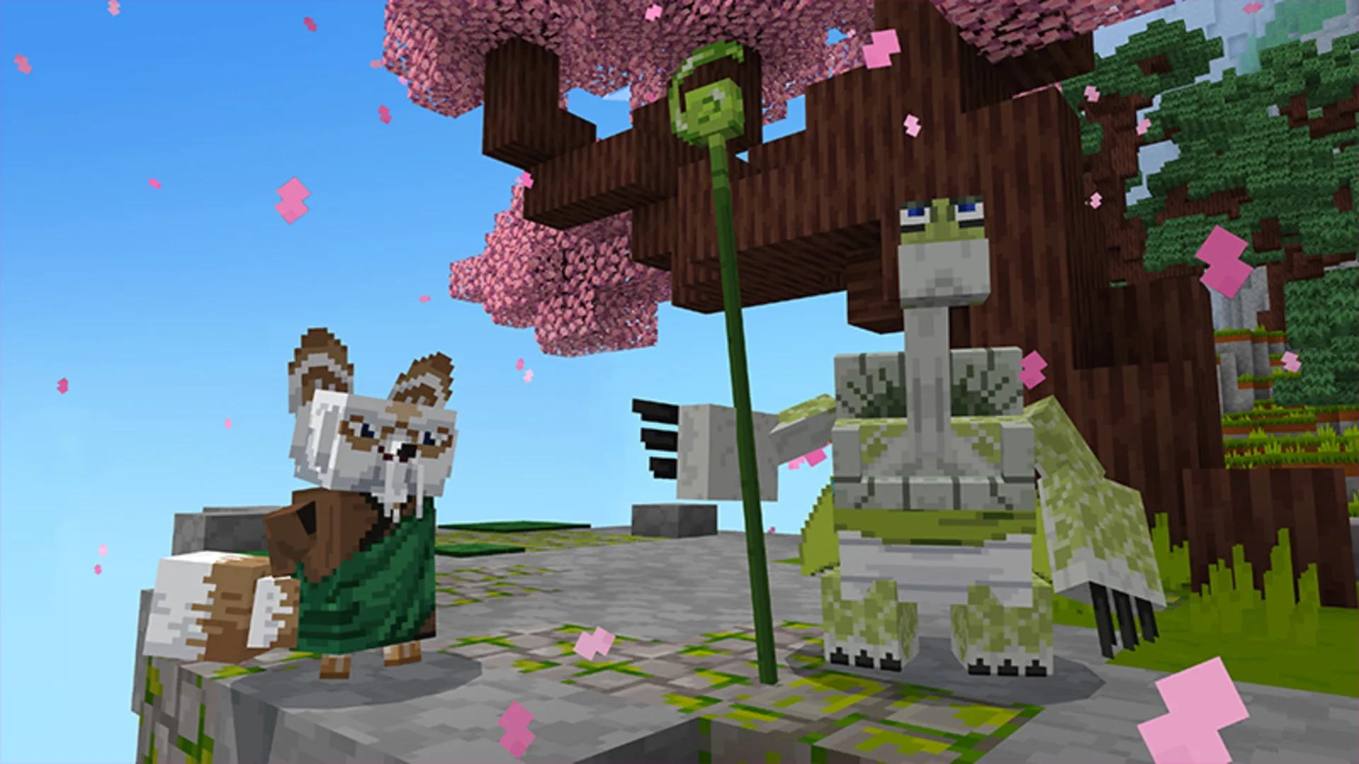 Captura de pantalla - Minecraft: Kung Fu Panda