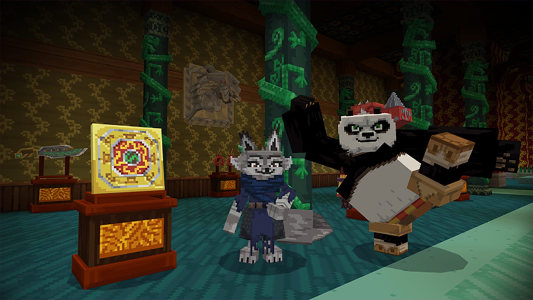 Captura de pantalla - Minecraft: Kung Fu Panda