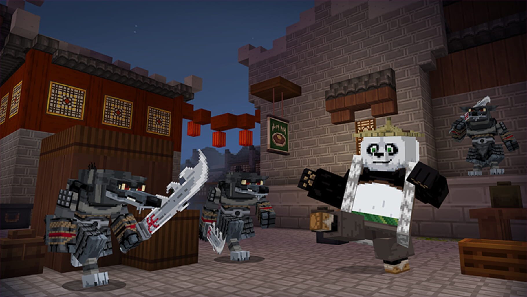 Captura de pantalla - Minecraft: Kung Fu Panda