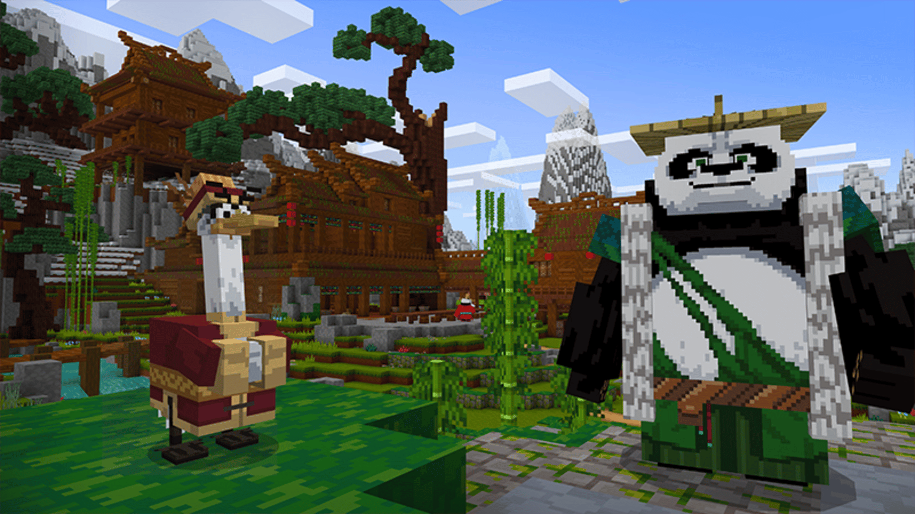 Minecraft: Kung Fu Panda screenshot