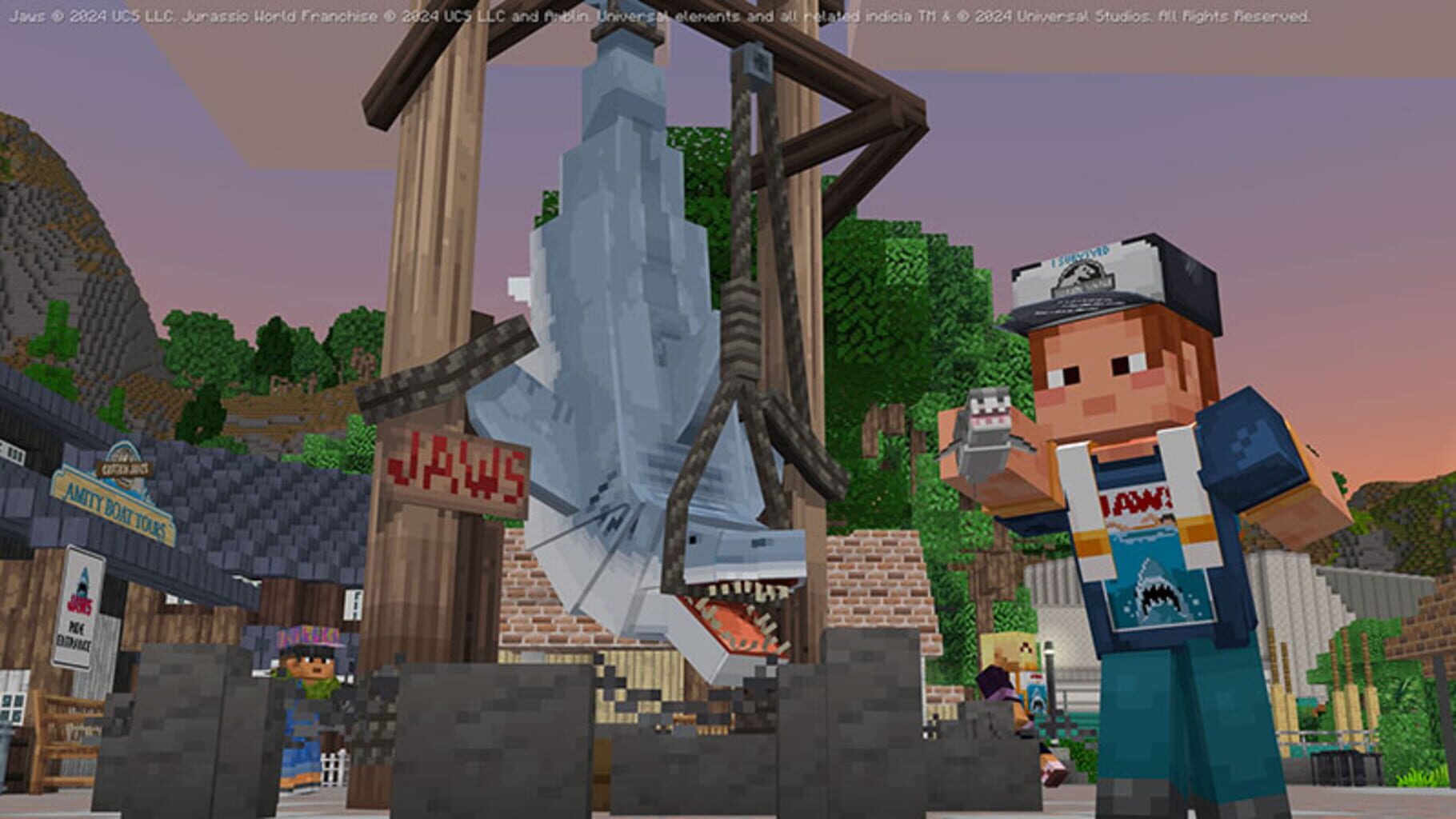 Captura de pantalla - Minecraft: Universal Studios Experience