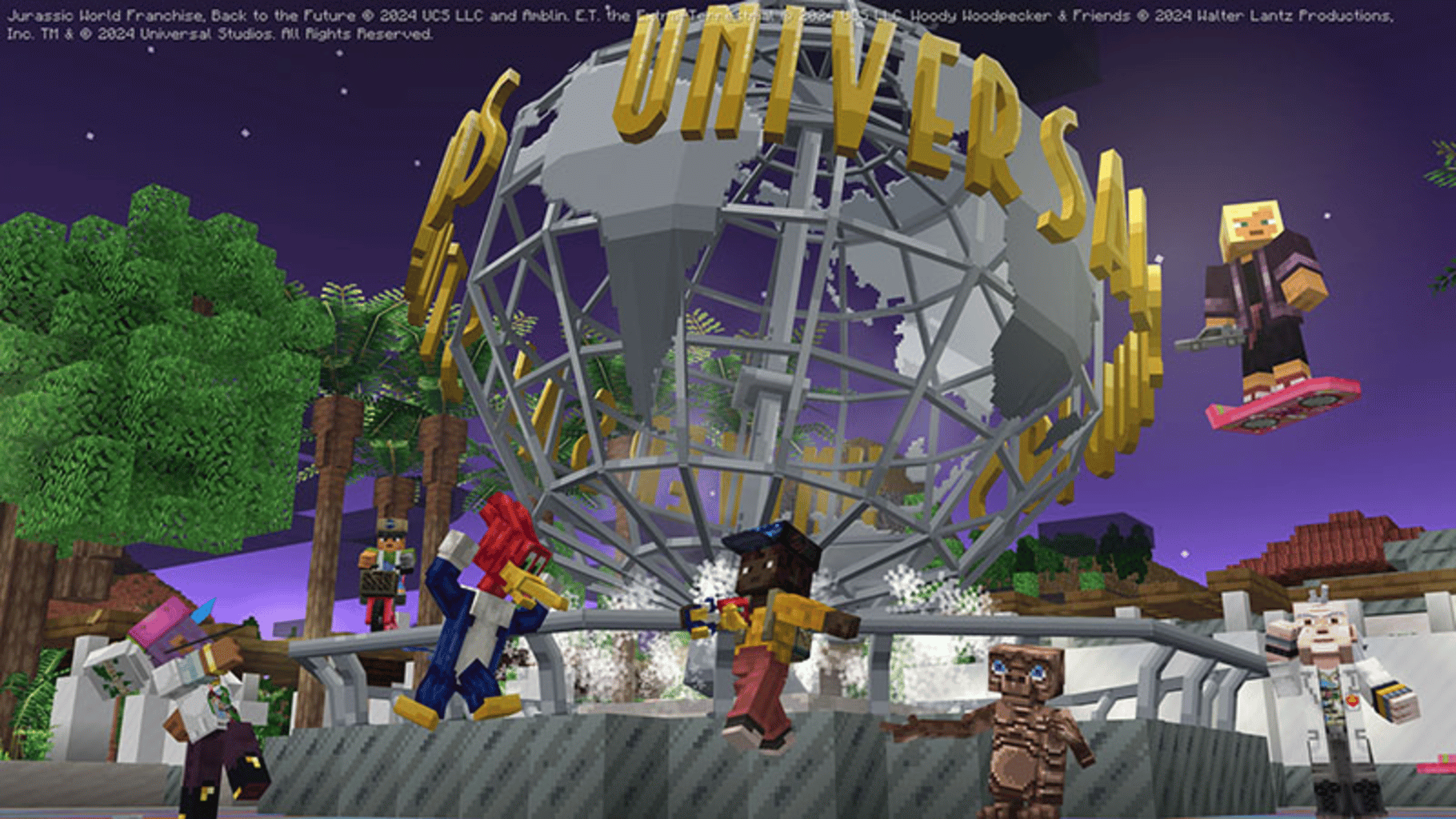 Minecraft: Universal Studios Experience screenshot