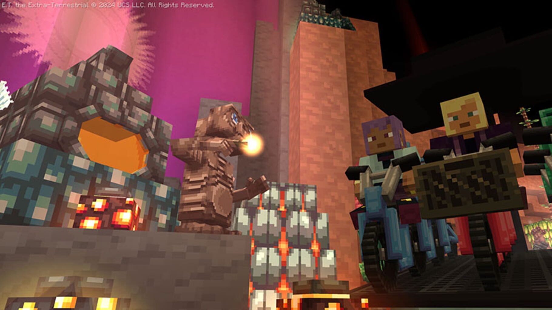 Captura de pantalla - Minecraft: Universal Studios Experience