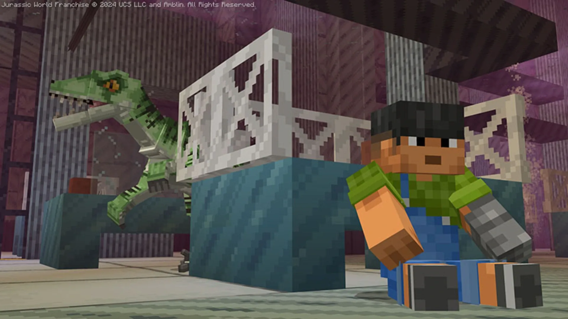 Captura de pantalla - Minecraft: Universal Studios Experience