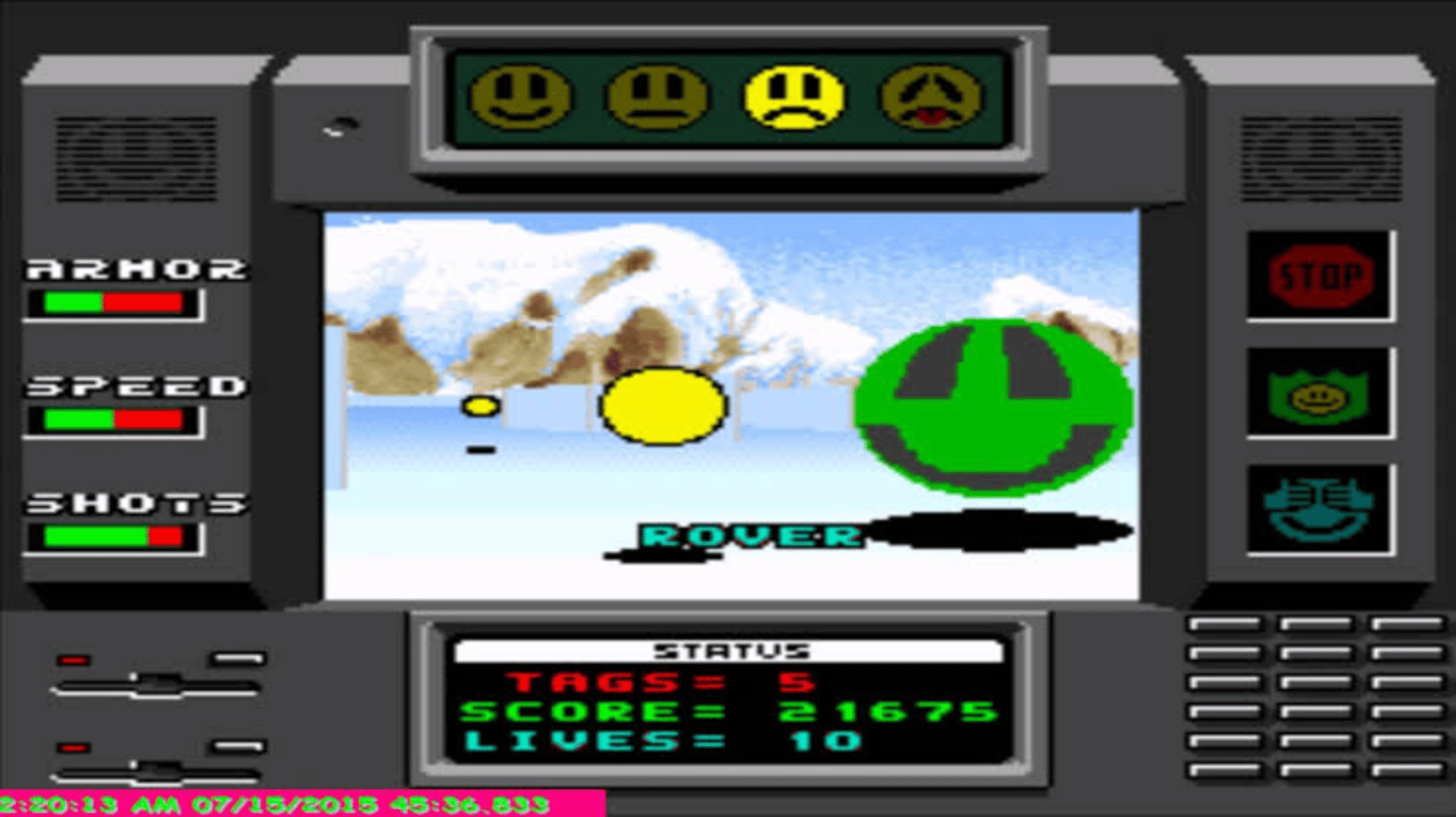 Faceball 2000 screenshot