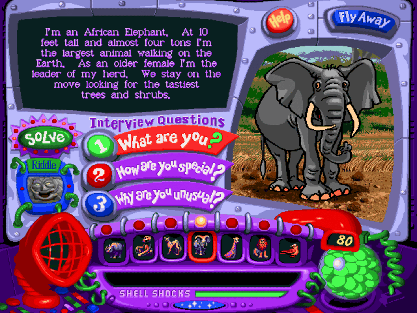 Mortimer and the Riddles of the Medallion screenshot