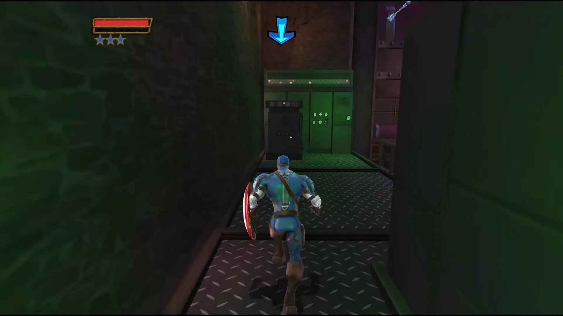 Captura de pantalla - Captain America: Super Soldier