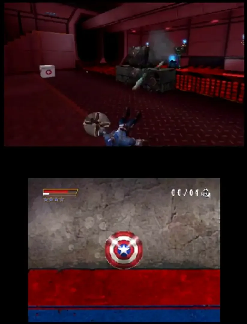 Captura de pantalla - Captain America: Super Soldier