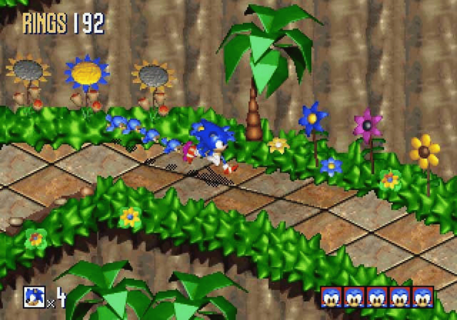 Sonic 3D Blast screenshot