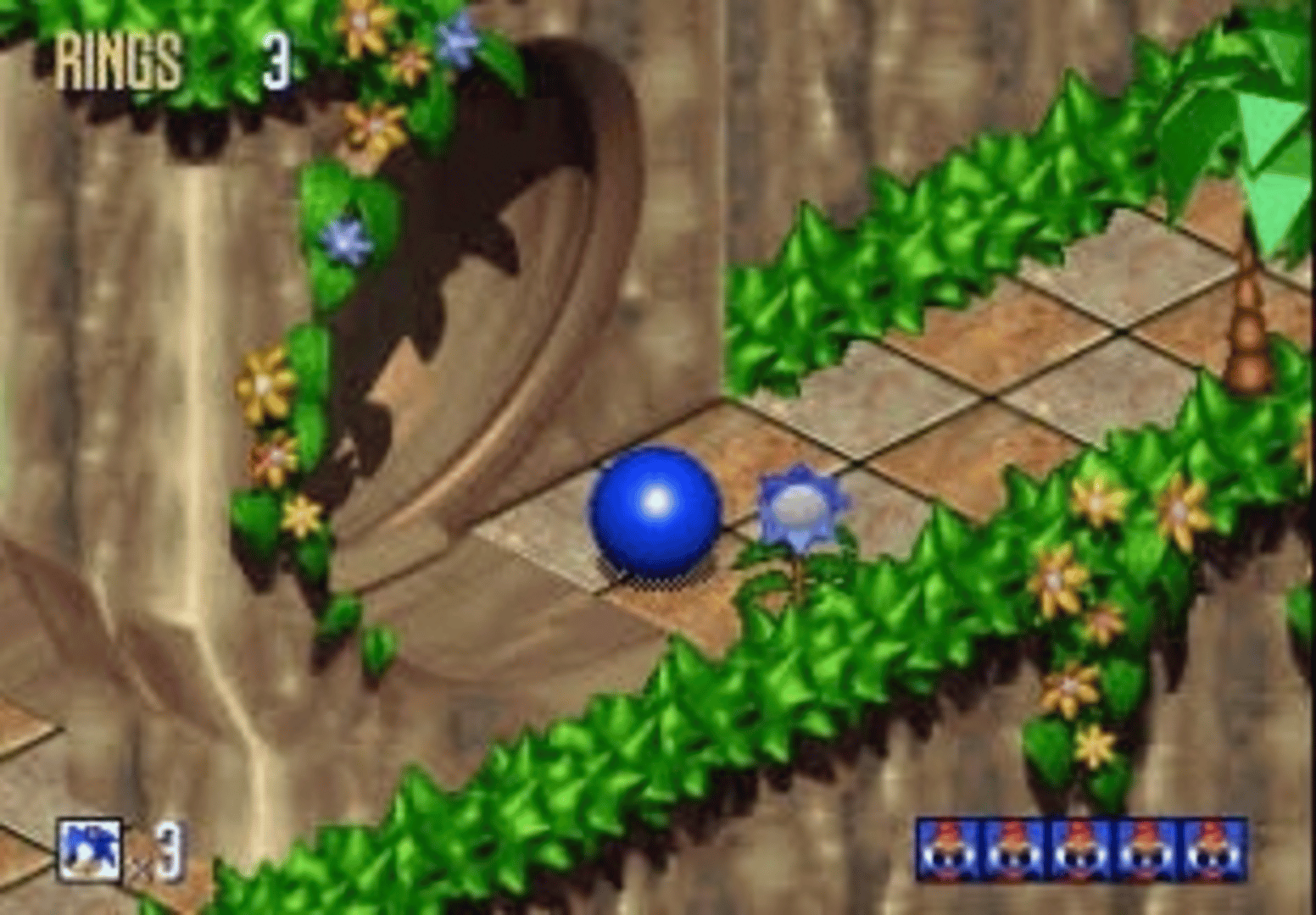 Sonic 3D Blast screenshot