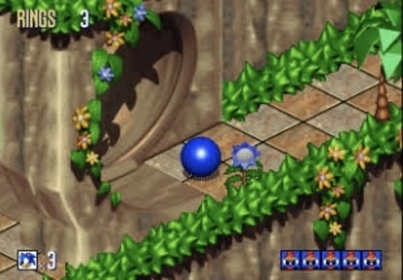 Captura de pantalla - Sonic 3D Blast