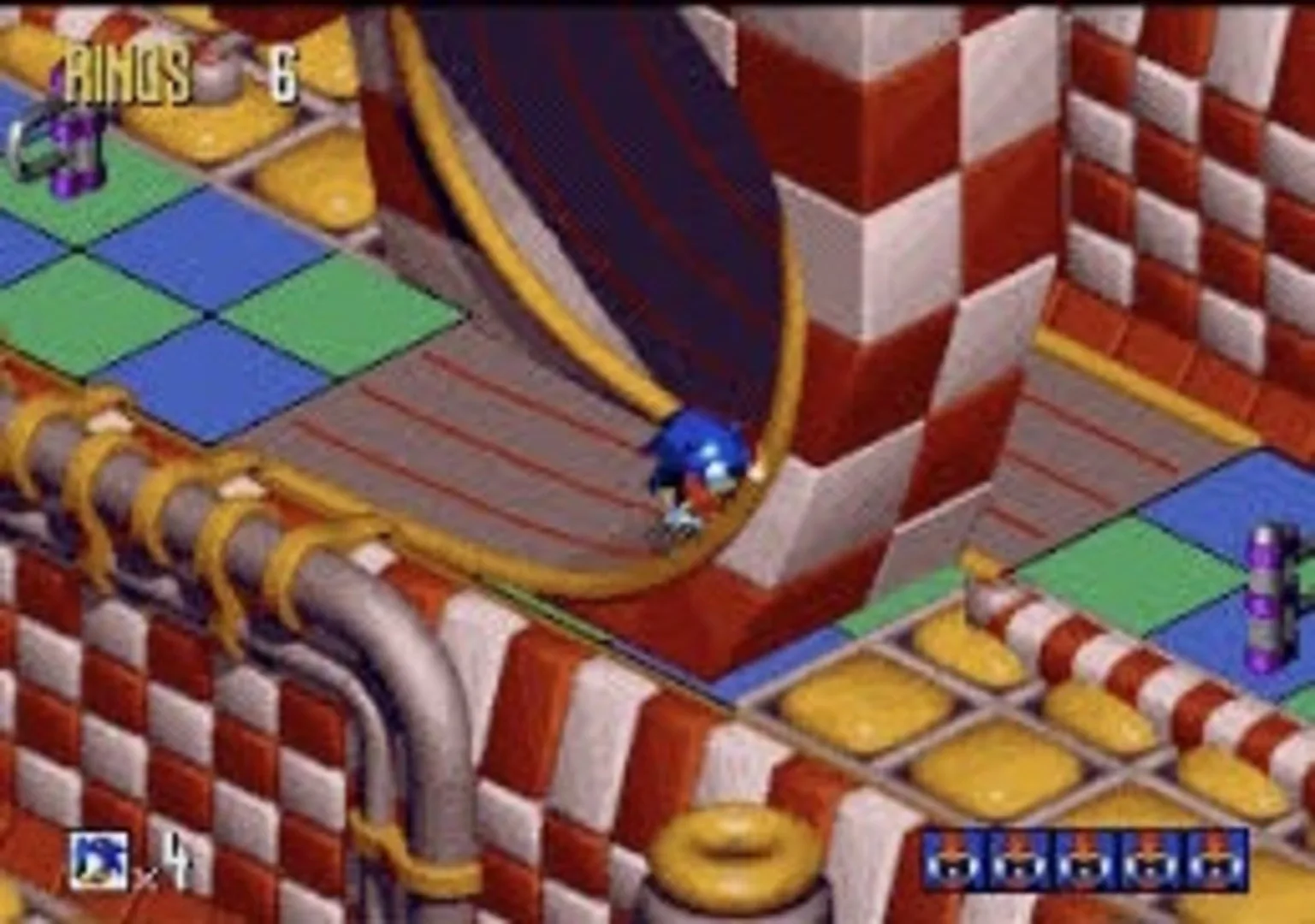 Captura de pantalla - Sonic 3D Blast