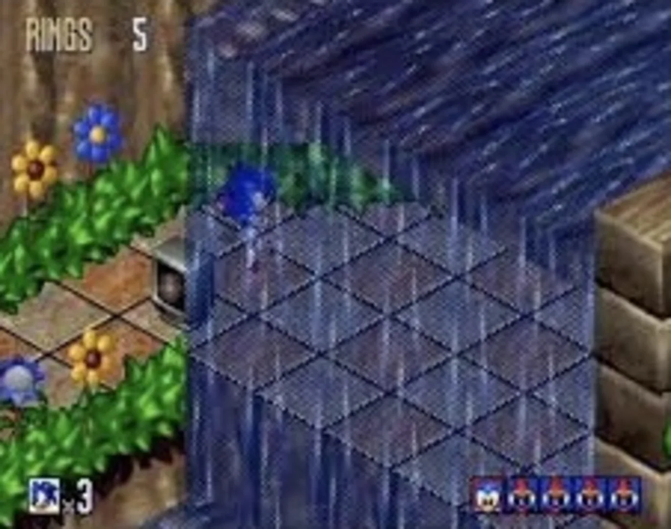 Captura de pantalla - Sonic 3D Blast