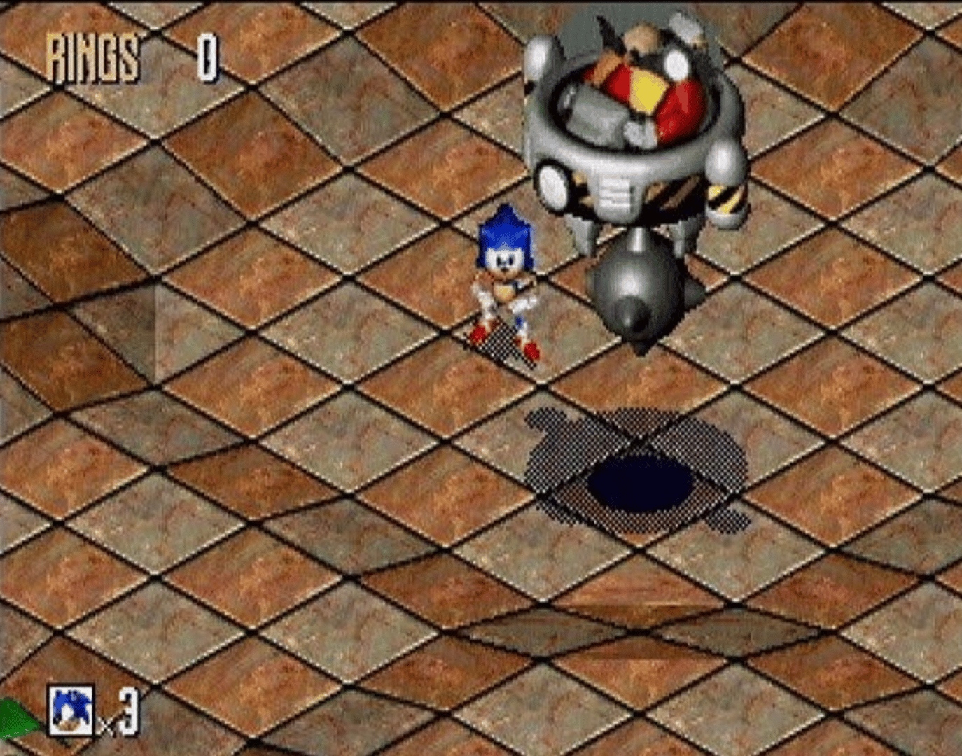 Sonic 3D Blast screenshot