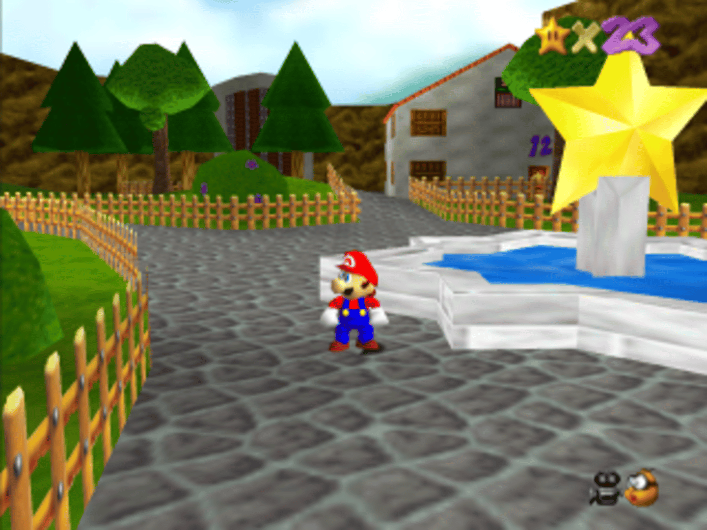 Super Mario 64: Trouble Town screenshot