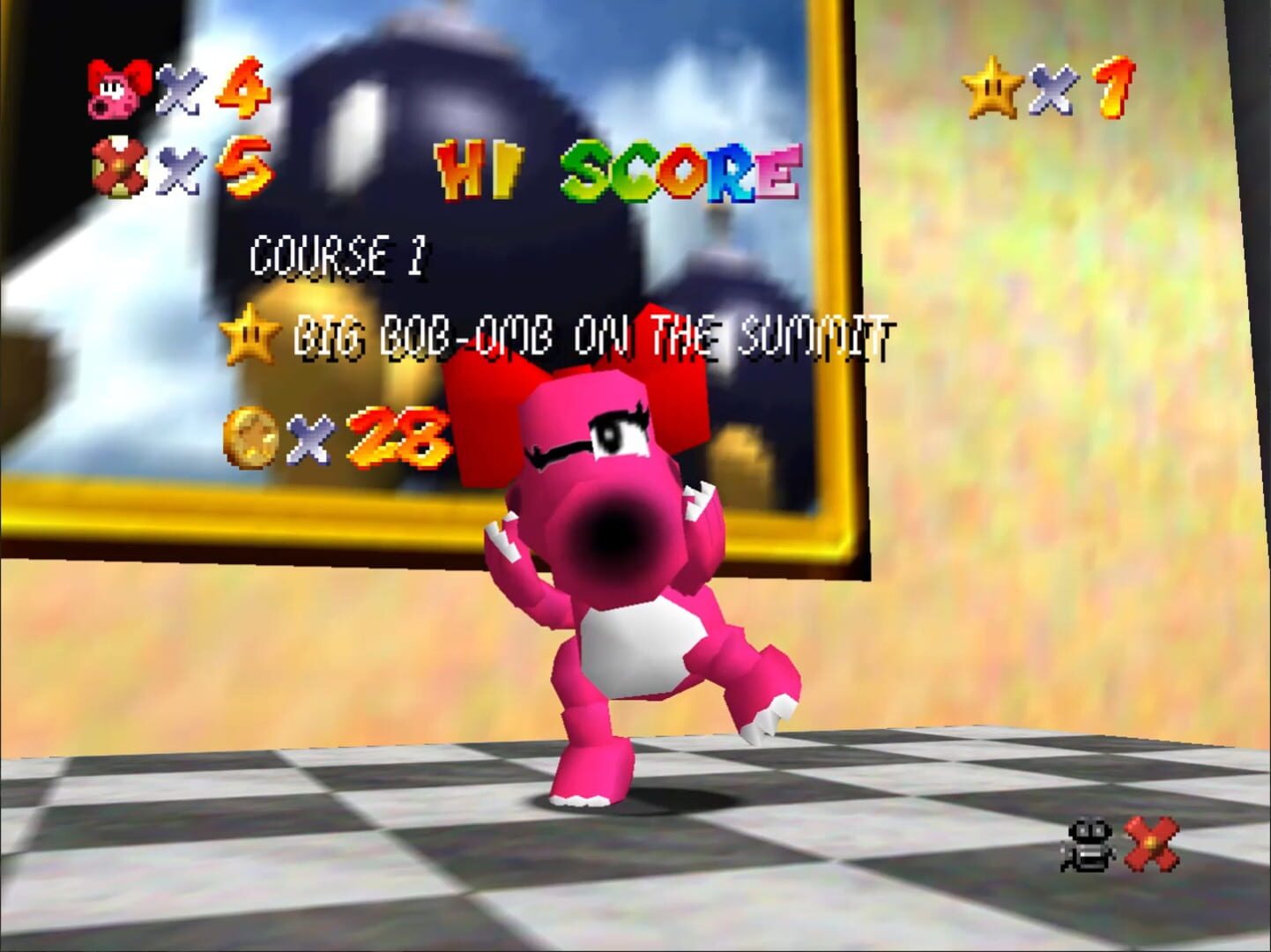 Captura de pantalla - Super Birdo 64