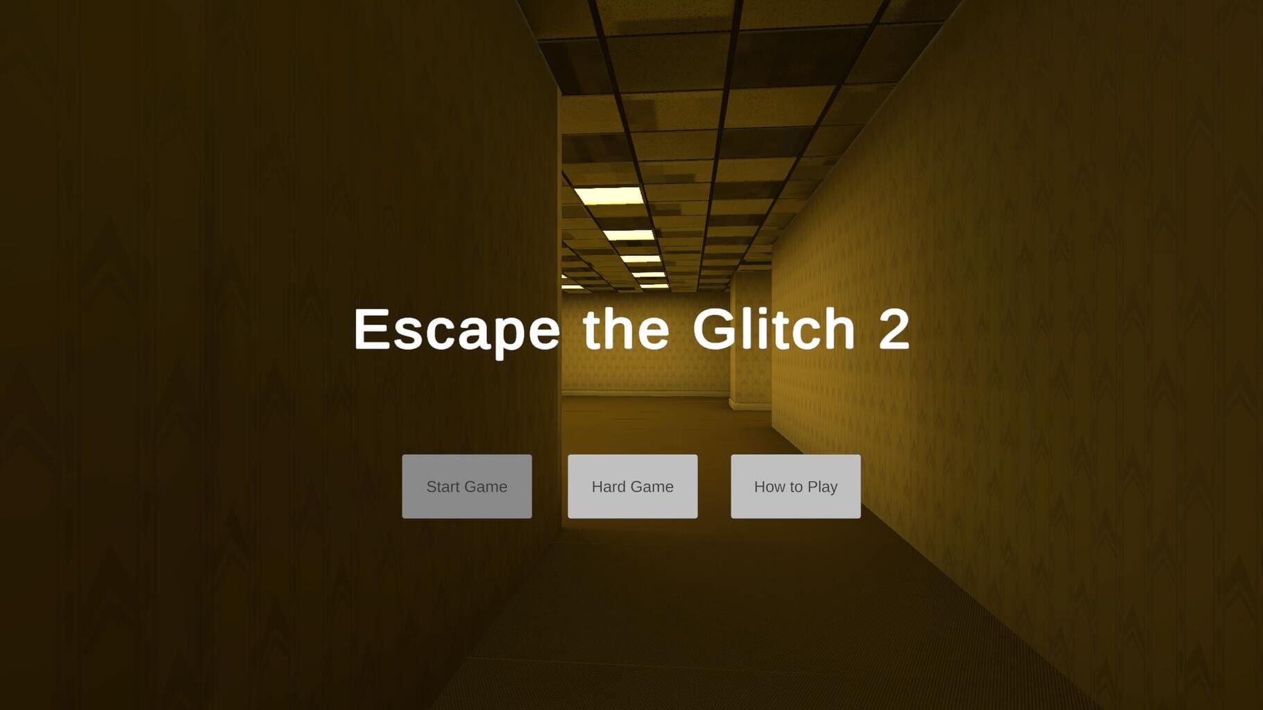 Captura de pantalla - Escape the Glitch 2: Backrooms