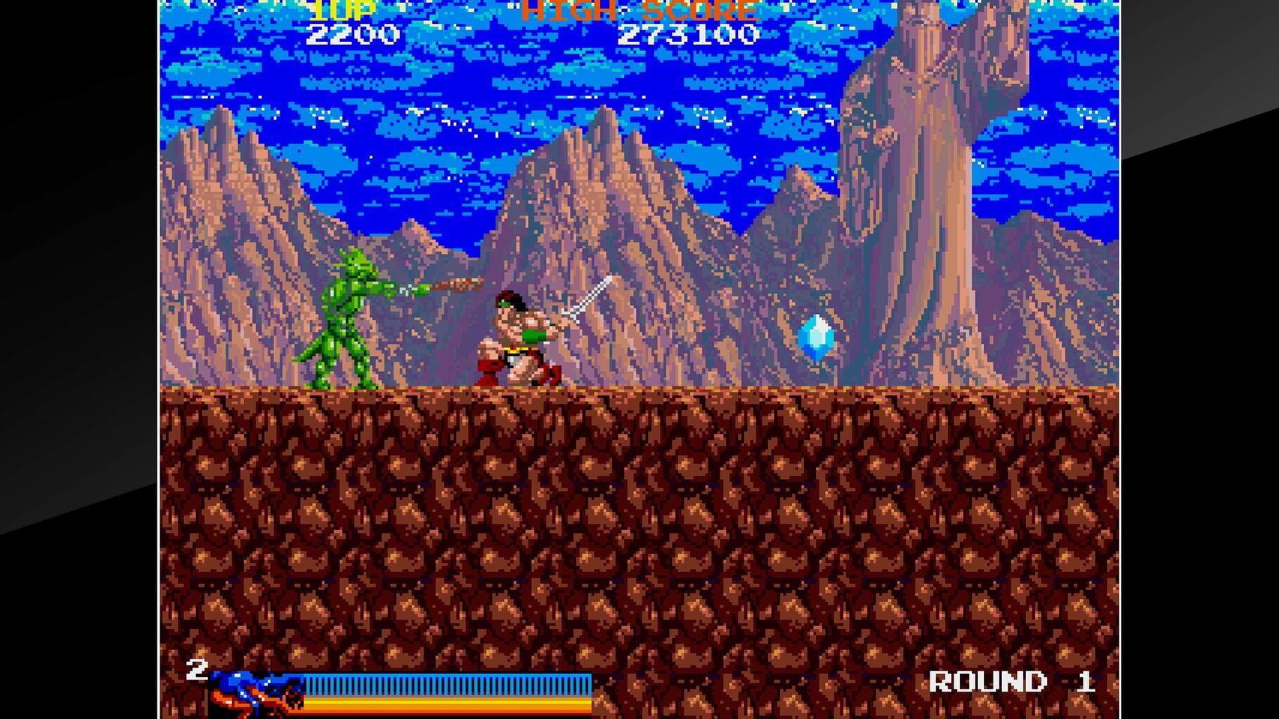 Captura de pantalla - Arcade Archives: Rastan Saga