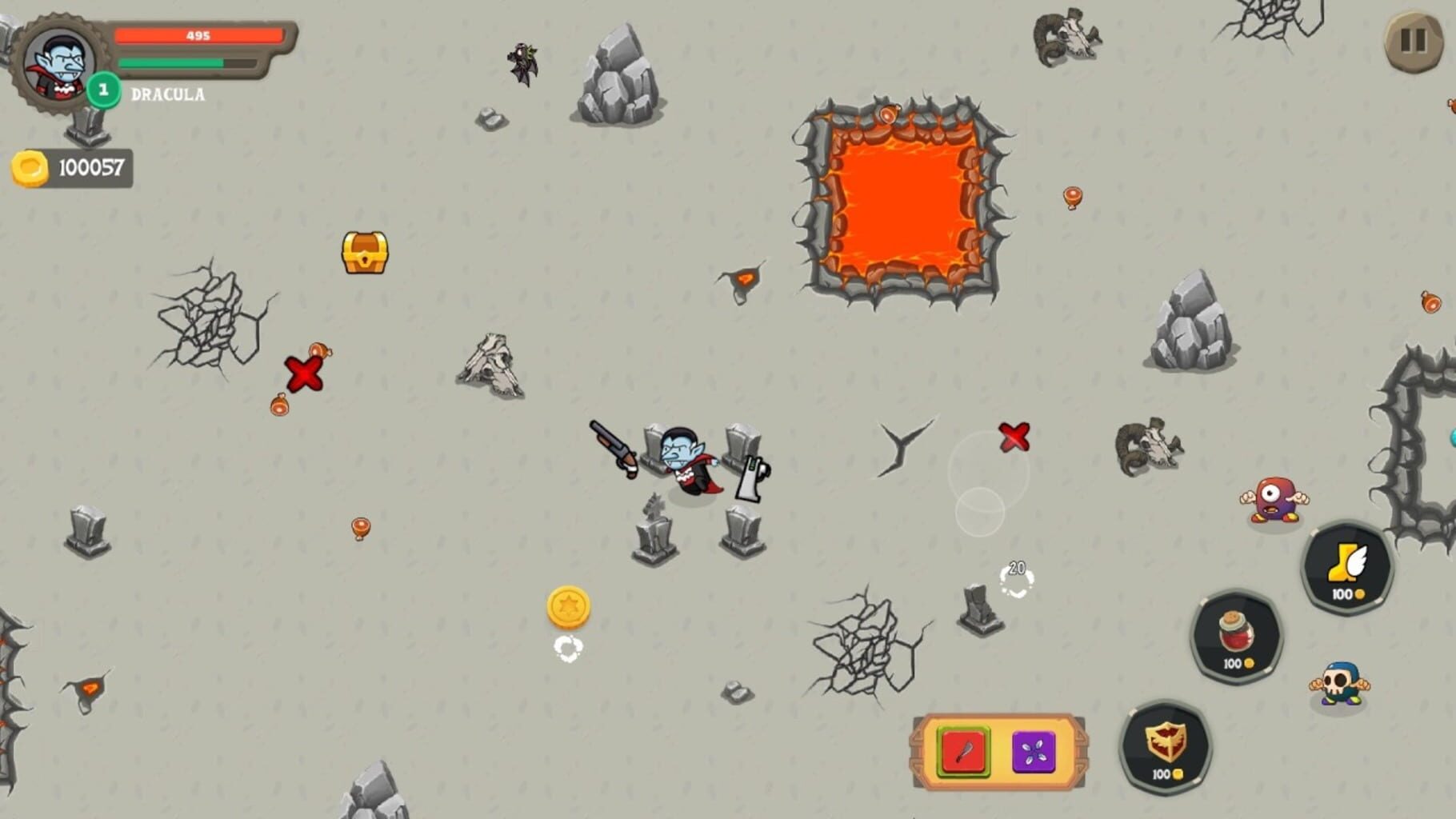 Dracula vs. Monsters screenshot