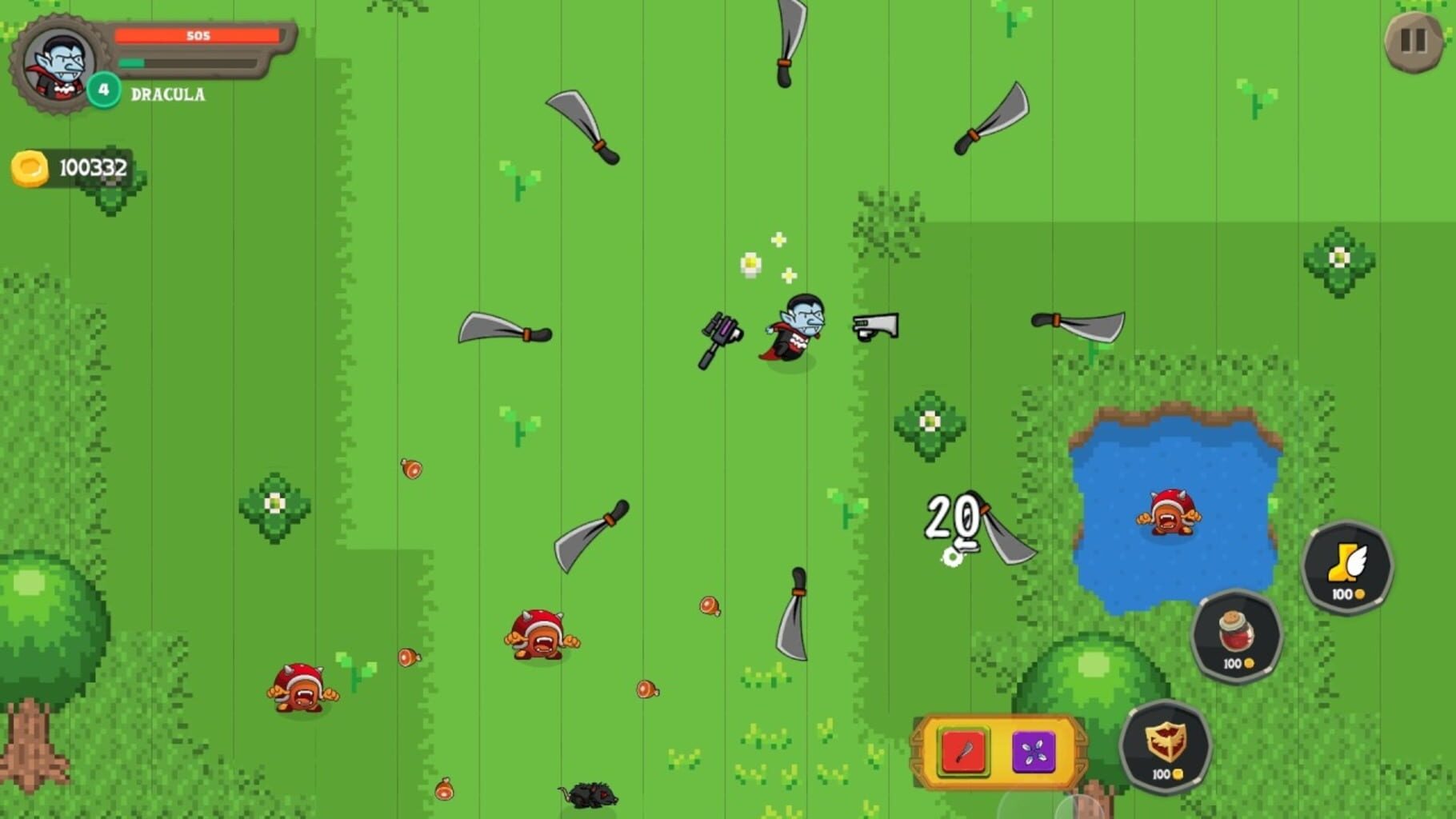 Dracula vs. Monsters screenshot